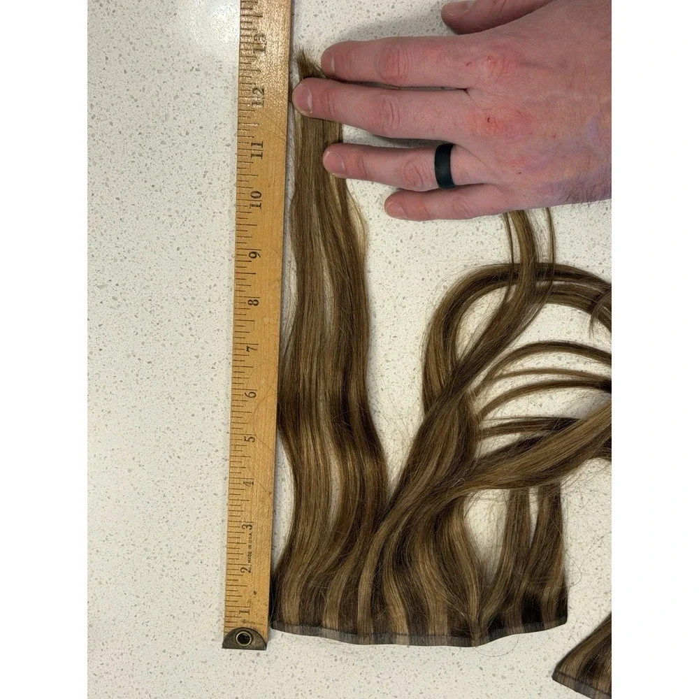 Brown Clip-In Extensions 13 inch - 3 Piece Set